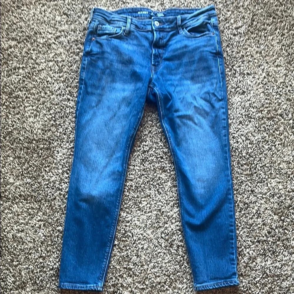 Old Navy Mid-Rise Rockstar Skinny Jeans - Picture 1 of 5
